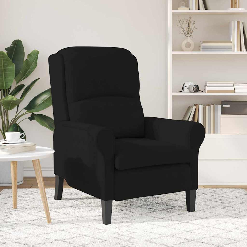 Sessel Schwarz 76 x 94 x 102 cm Mikrofaser