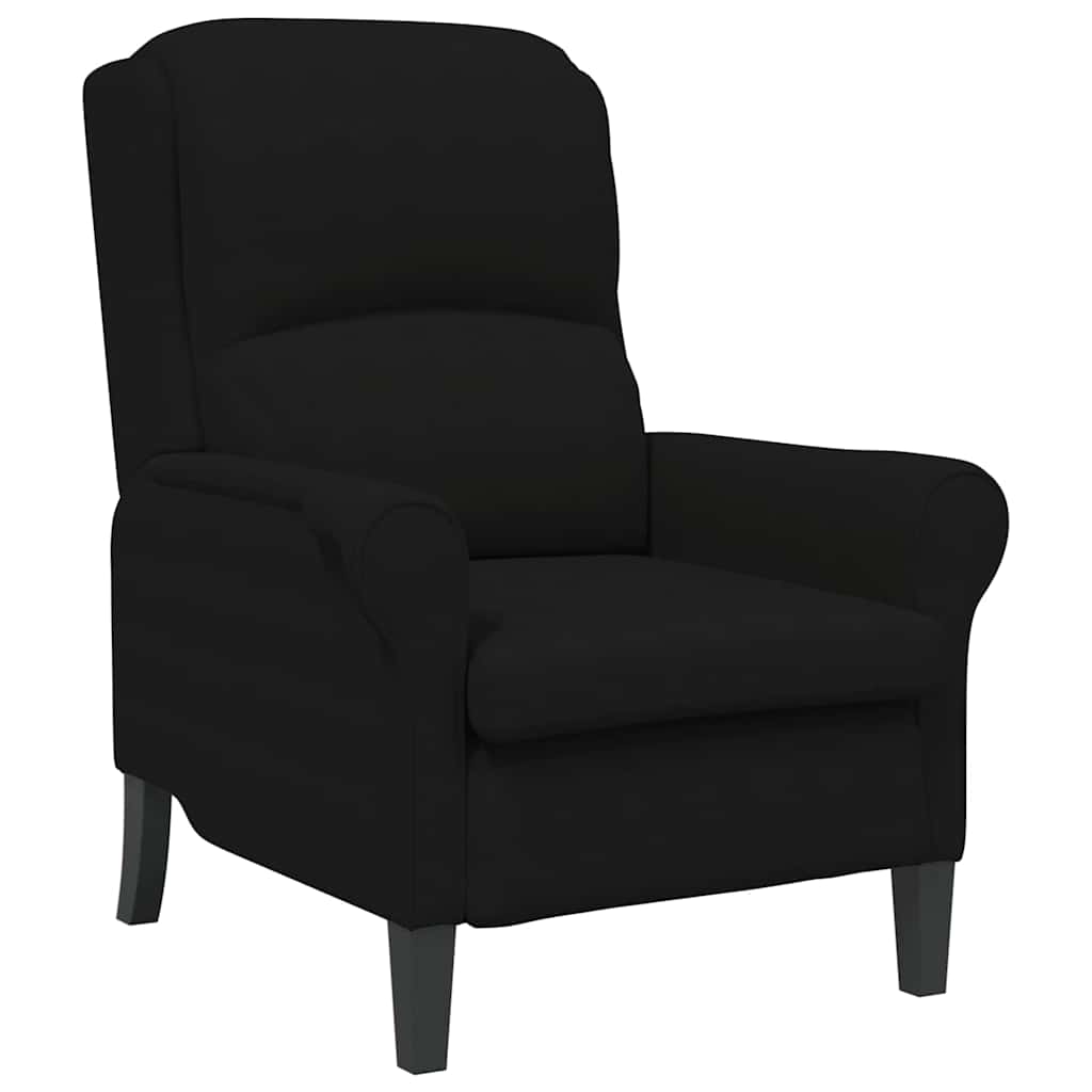 Sessel Schwarz 76 x 94 x 102 cm Mikrofaser