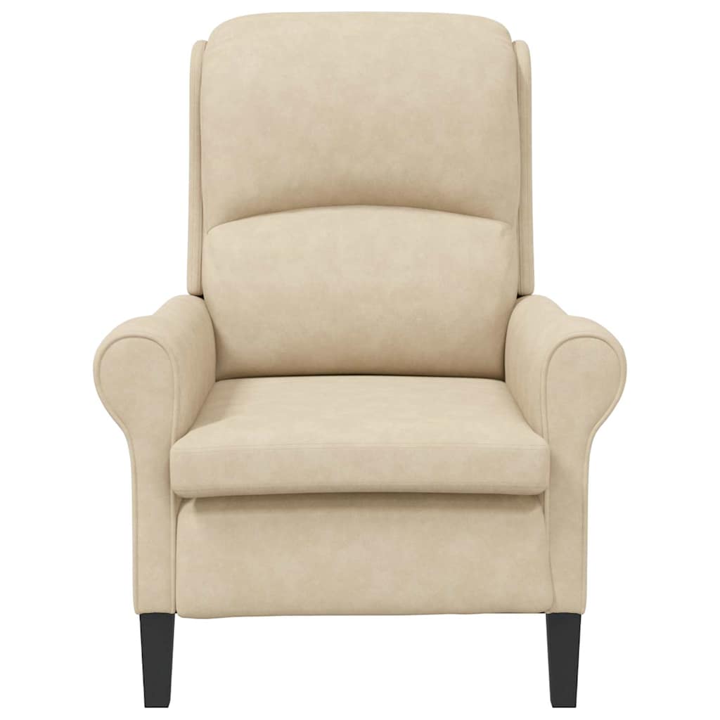 Sessel Creme 76 x 94 x 102 cm Mikrofaser