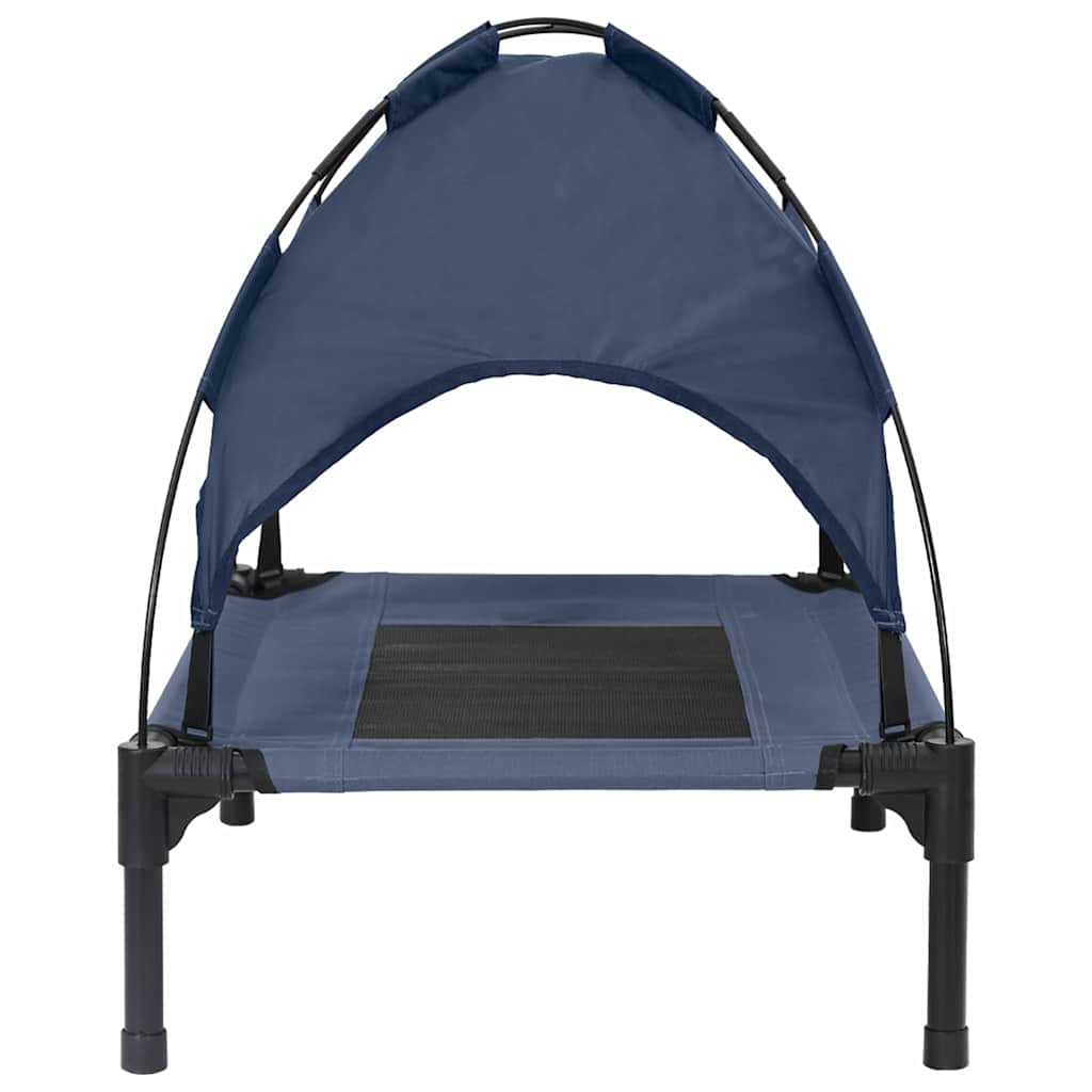 Hundebett Marineblau 62 x 48 x 61 cm Stahl