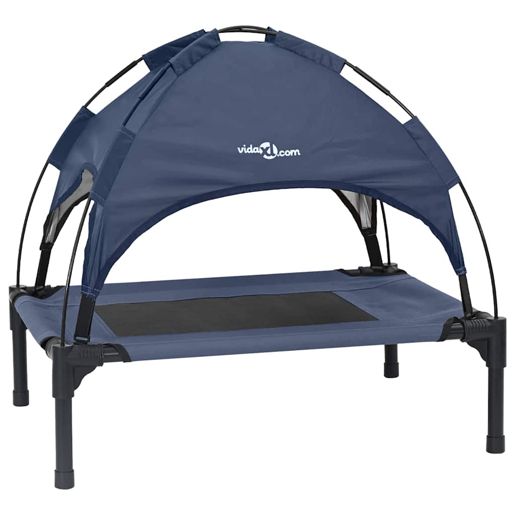 Hundebett Marineblau 76 x 62 x 70,5 cm Stahl