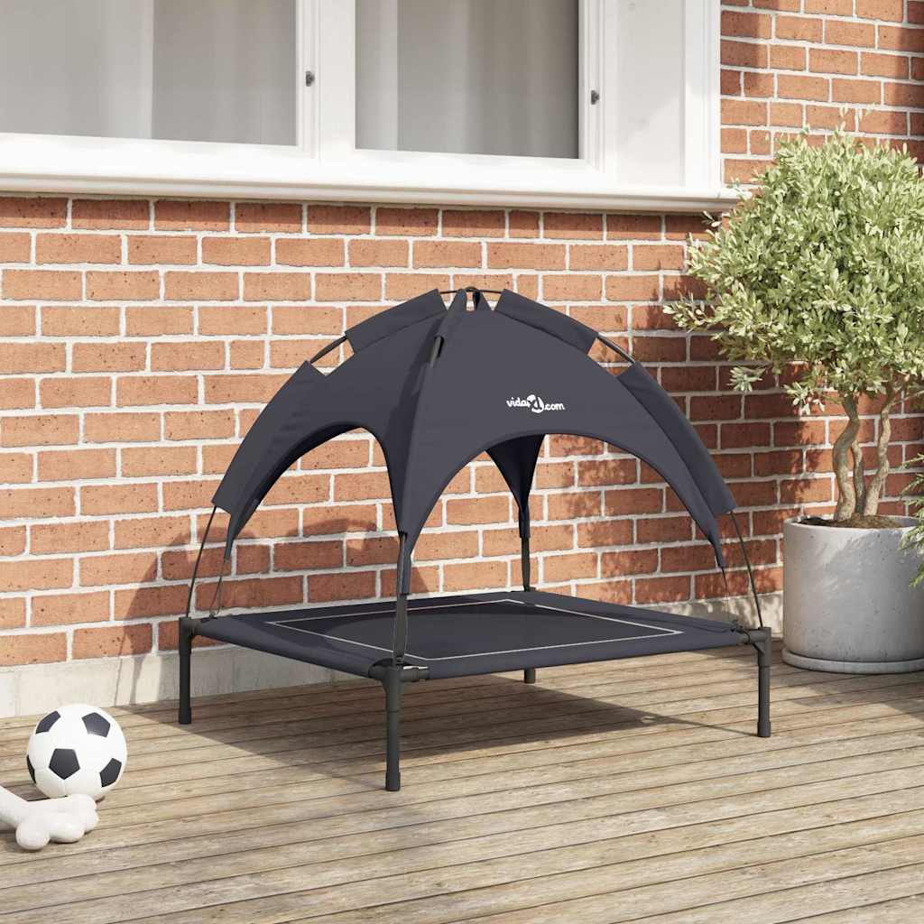 Hundebett Schwarz 71 x 64 x 71 cm Stahl