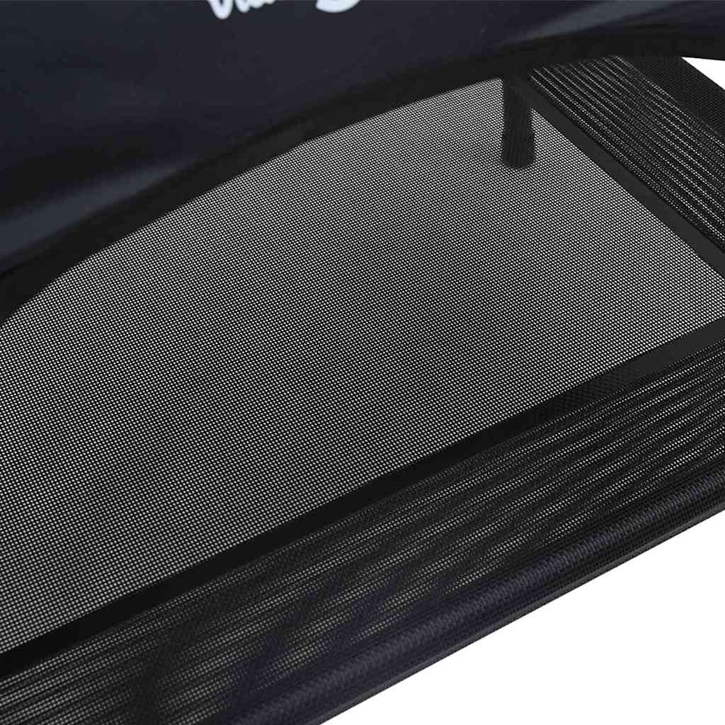 Hundebett Schwarz 104 x 86 x 84,5 cm Stahl