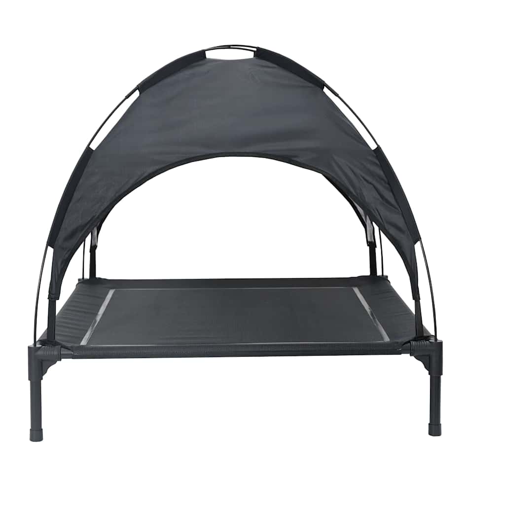 Hundebett Schwarz 104 x 86 x 84,5 cm Stahl
