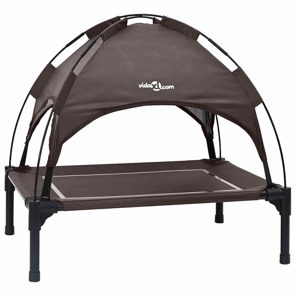 Hundebett Braun 63 x 49,5 x 60 cm Stahl