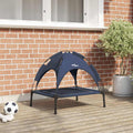 Hundebett Marineblau 63 x 49,5 x 60 cm Stahl