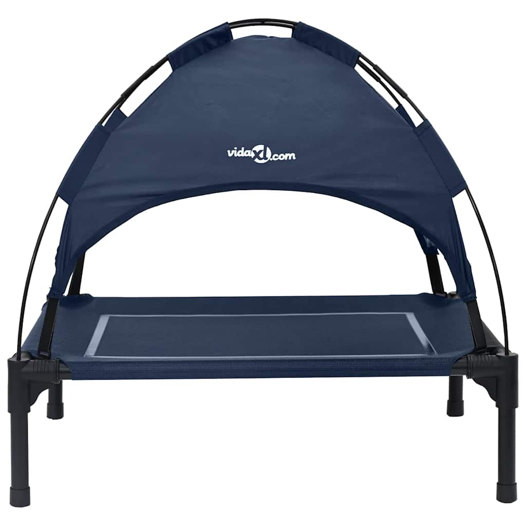 Hundebett Marineblau 63 x 49,5 x 60 cm Stahl