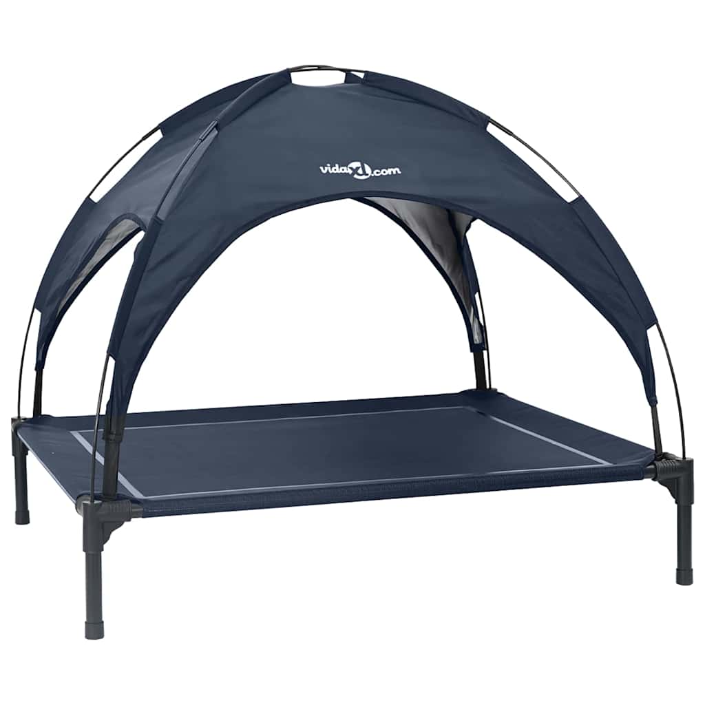 Hundebett Marineblau 90 x 81 x 80,5 cm Stahl