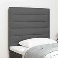 Kopfteil Dunkelgrau 80 cm Stoff