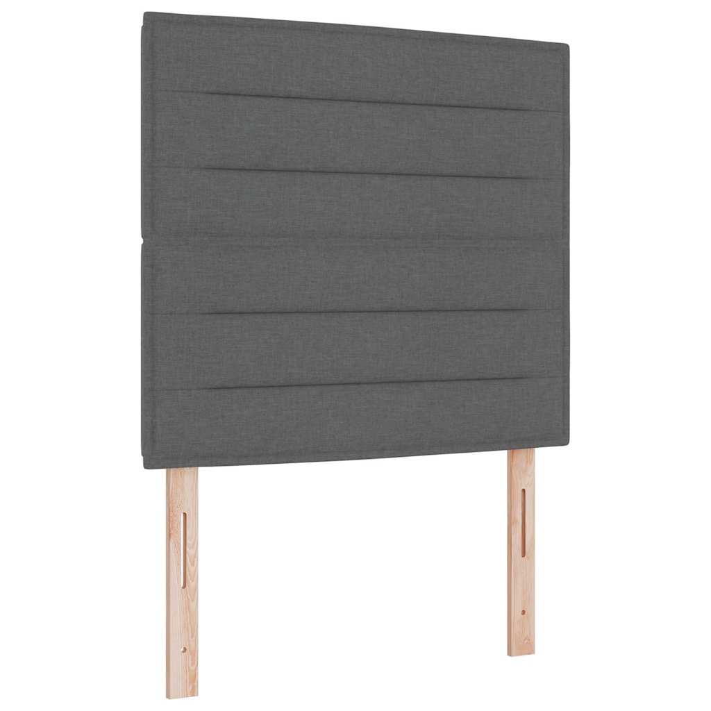 Kopfteil Dunkelgrau 80 cm Stoff