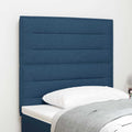 Kopfteil Blau 90 cm Stoff