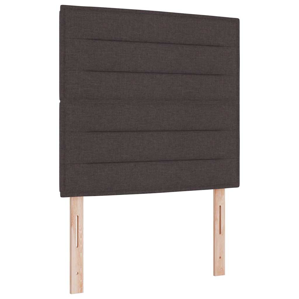 Kopfteil Dunkelbraun 100 cm Stoff