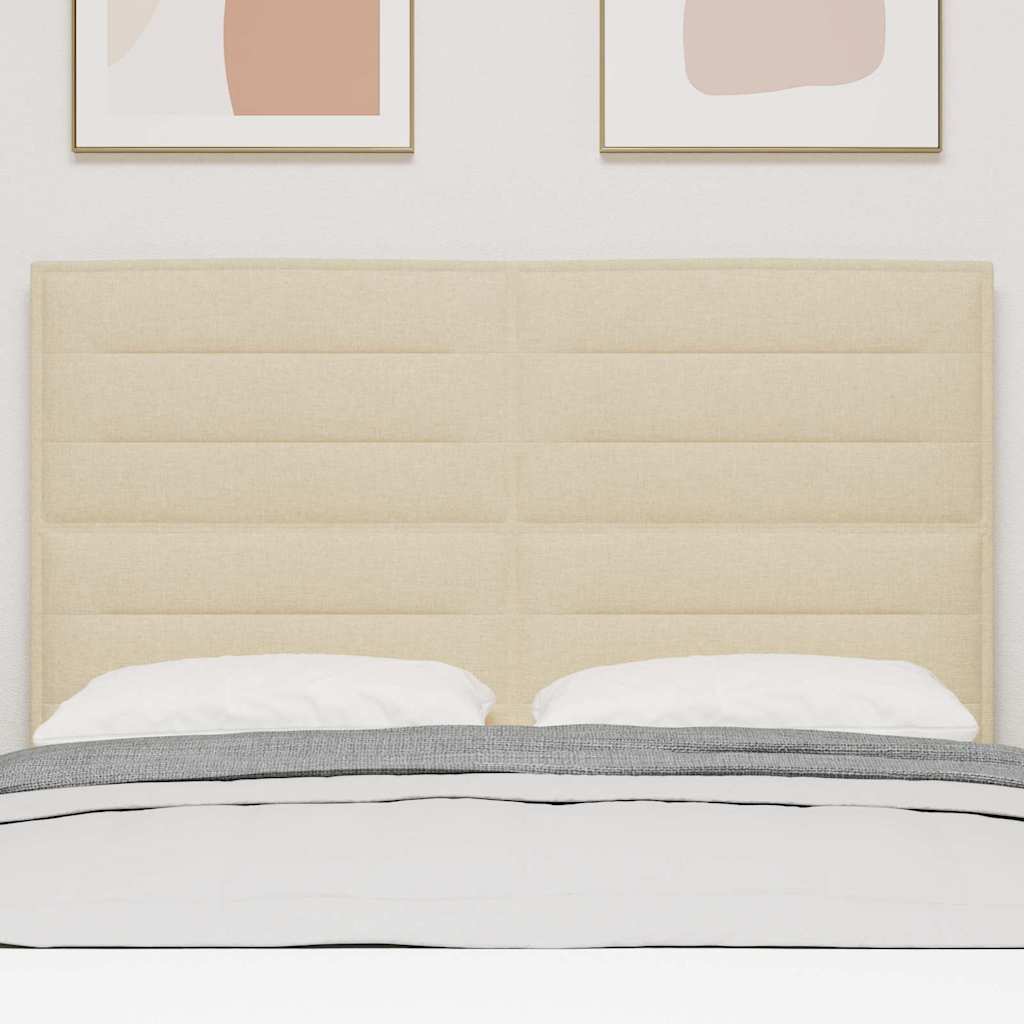 Kopfteil Creme 144 cm Stoff