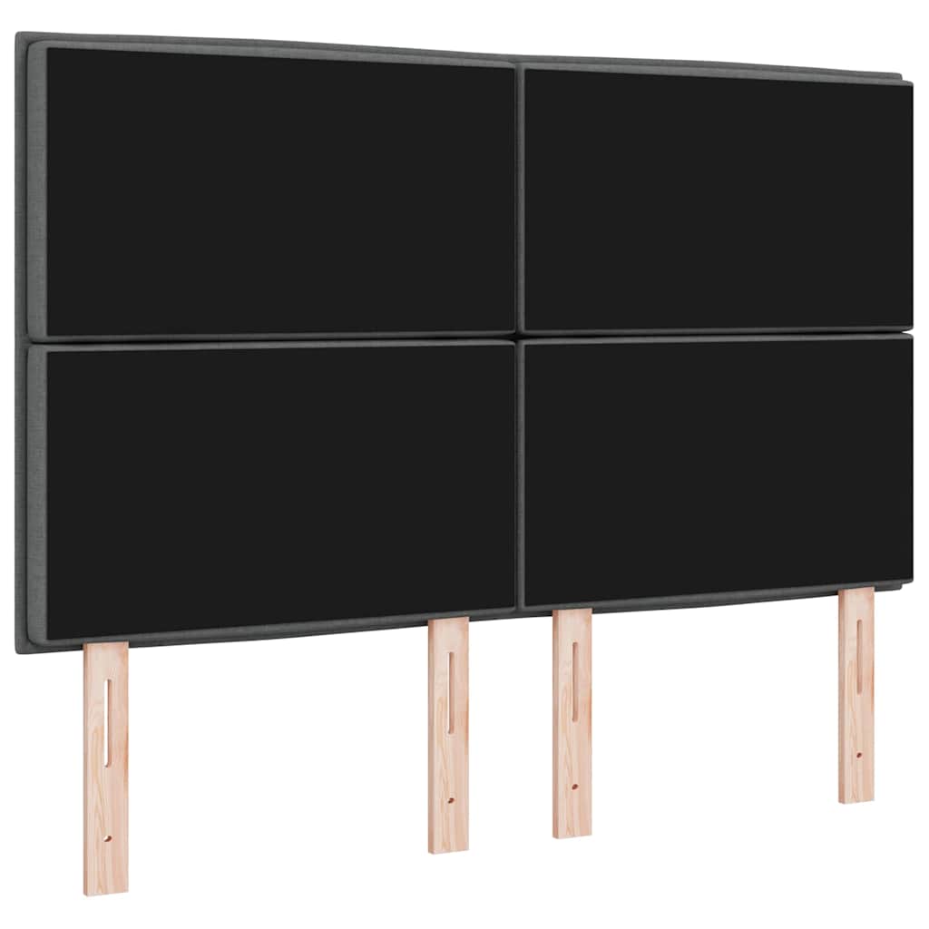 Kopfteil Dunkelgrau 160 cm Stoff