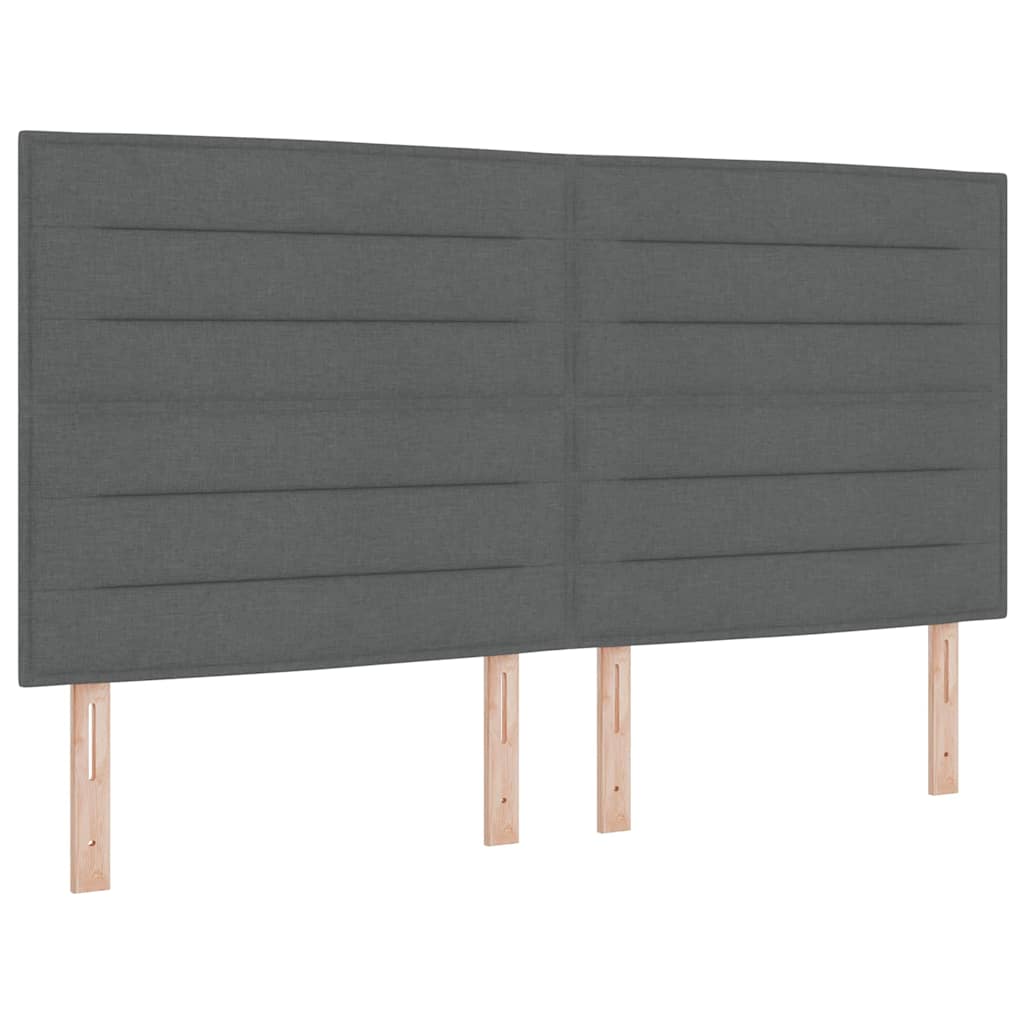 Kopfteil Dunkelgrau 180 cm Stoff
