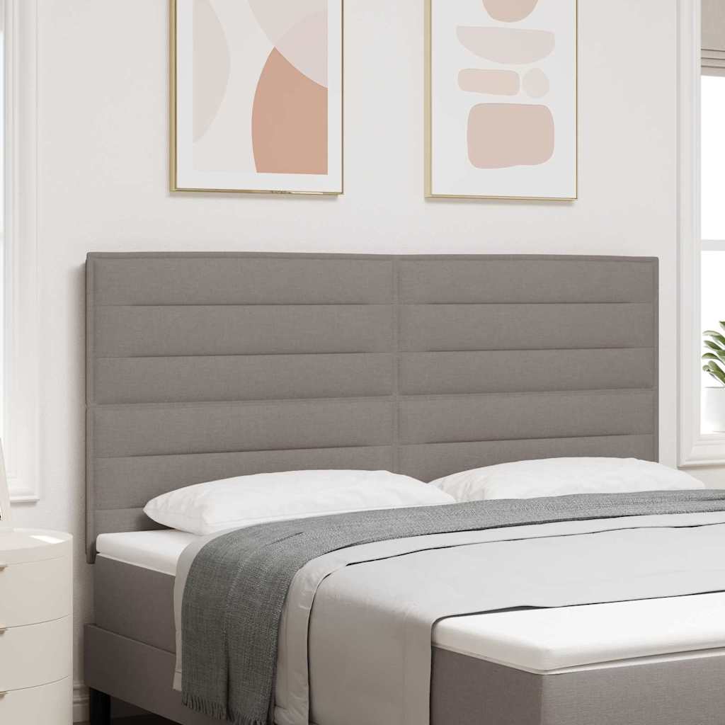 Kopfteil Taupe 180 cm Stoff