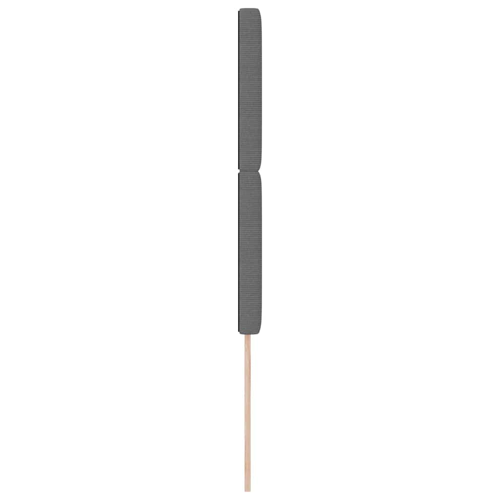 Kopfteil Hellgrau 90 cm Cordstoff