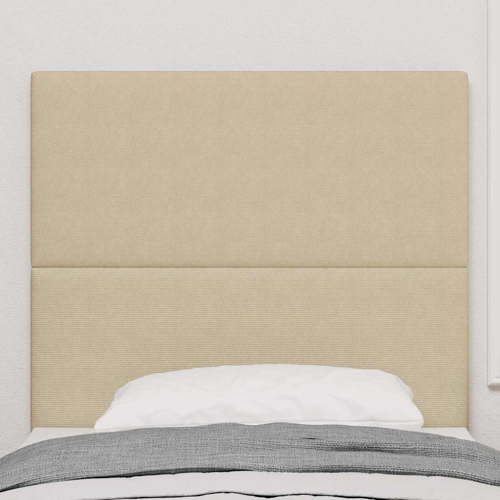 Kopfteil Hellgrün-Grau 90 cm Cordstoff