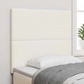 Kopfteil Creme 100 cm Cordstoff