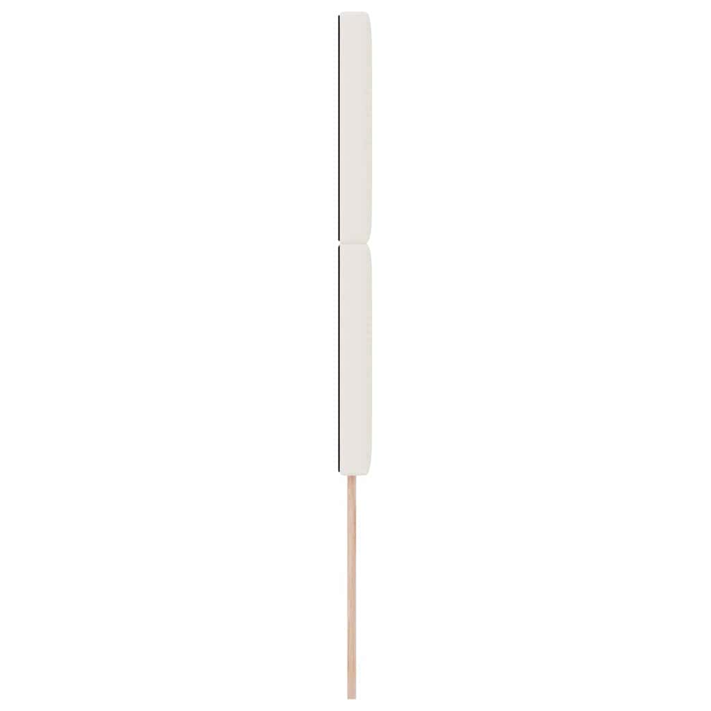 Kopfteil Creme 100 cm Cordstoff