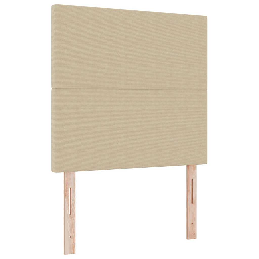 Kopfteil Hellgrün-Grau 100 cm Cordstoff