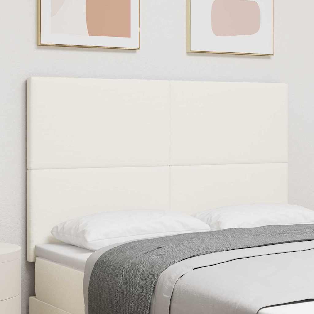 Kopfteil Creme 144 cm Cordstoff