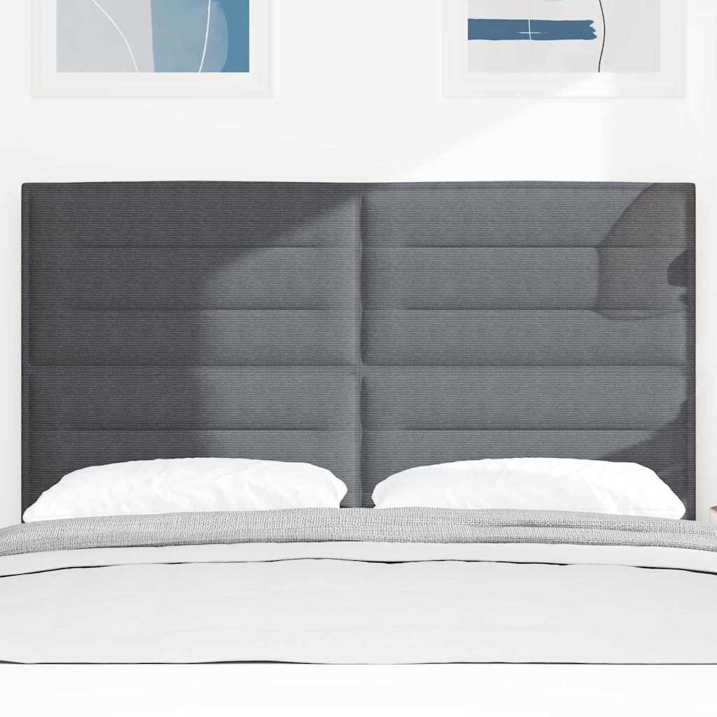 Kopfteil Dunkelgrau 160 cm Cordstoff