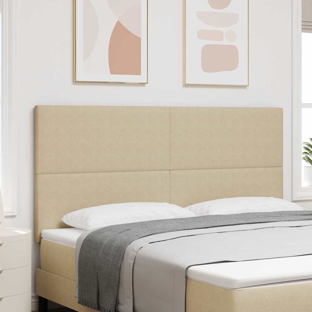 Kopfteil Hellgrün-Grau 180 cm Cordstoff