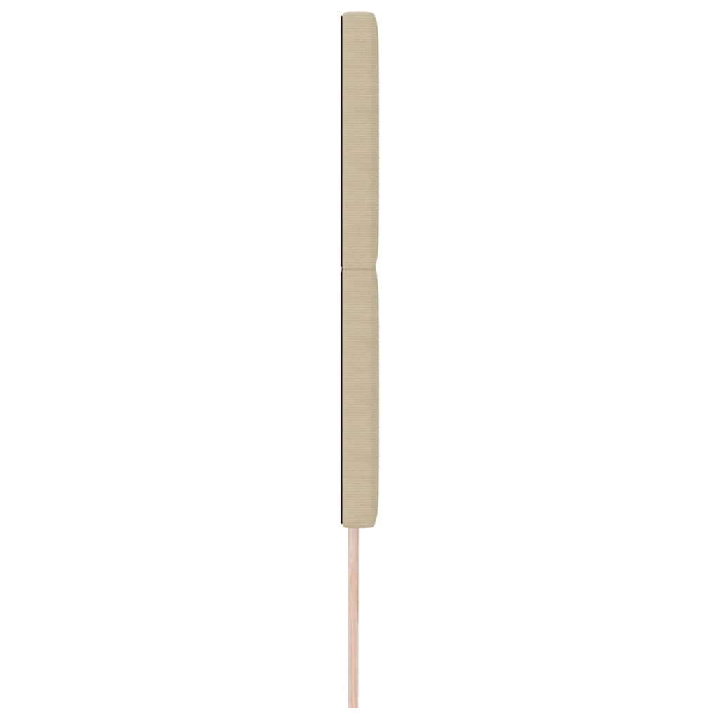 Kopfteil Hellgrün-Grau 180 cm Cordstoff