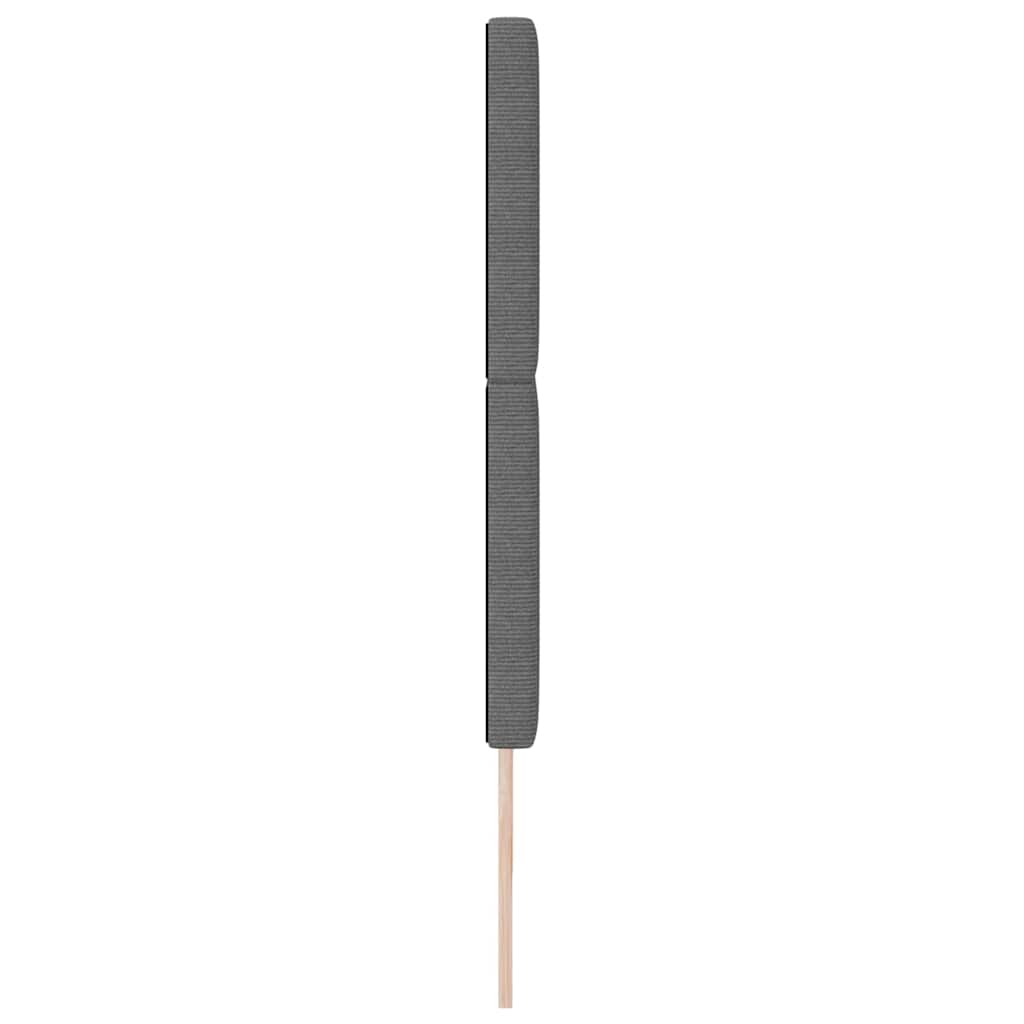 Kopfteil Hellgrau 200 cm Cordstoff