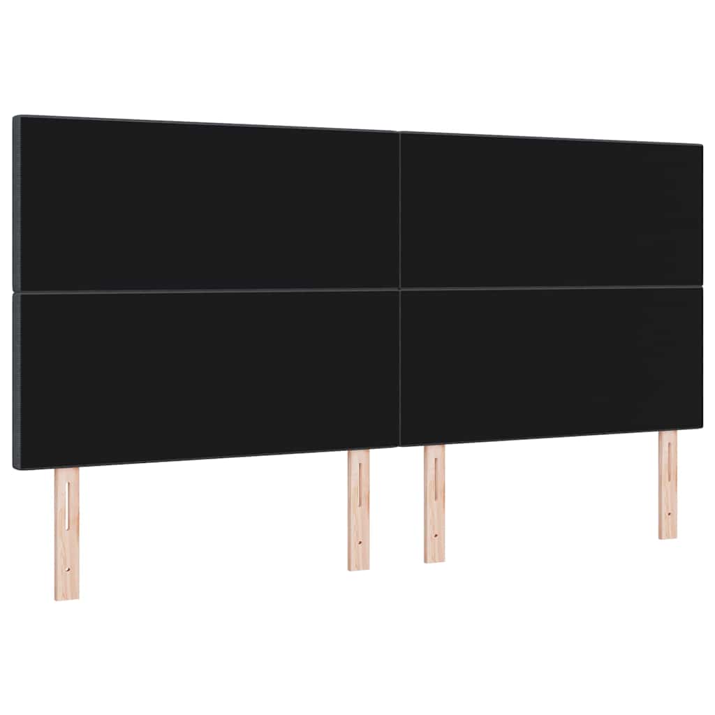 Kopfteil Dunkelgrau 200 cm Cordstoff