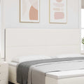 Kopfteil Creme 200 cm Cordstoff