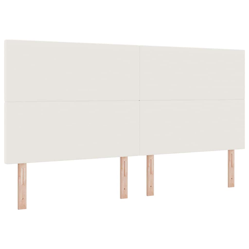 Kopfteil Creme 200 cm Cordstoff