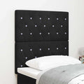 Kopfteil Schwarz 80 cm Samt
