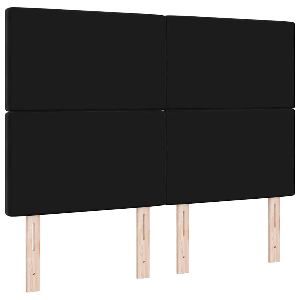 Kopfteil Schwarz 160 cm Samt