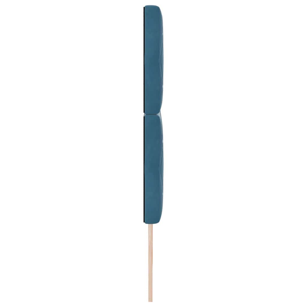 Kopfteil Dunkelblau 180 cm Samt
