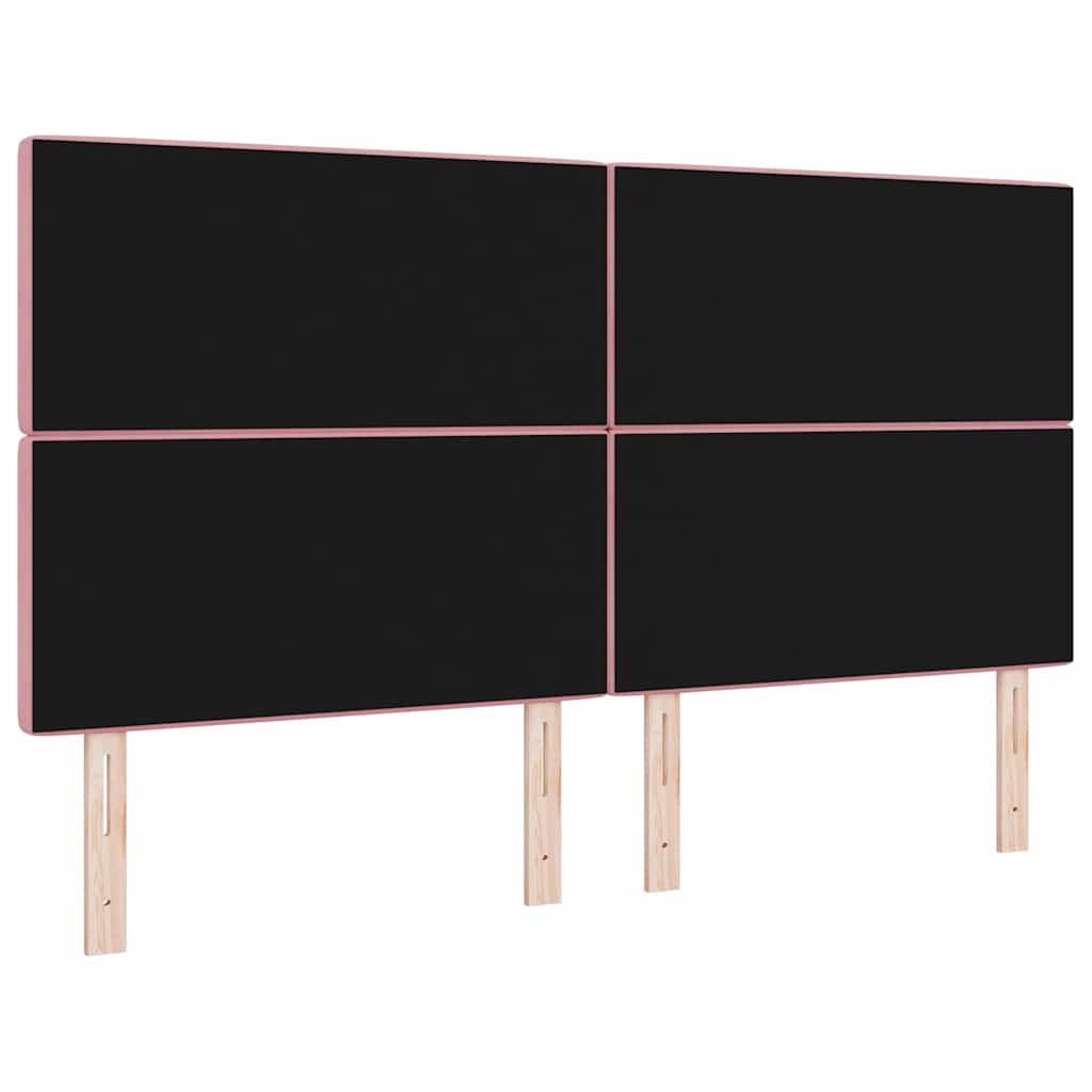 Kopfteil Rosa 180 cm Samt