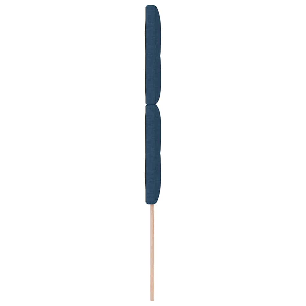 Höhenverstellbares Kopfteil mit Kopfteil Blau 80 cm Stoff