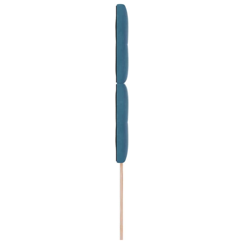 Kopfteil Dunkelblau 80 cm Samt