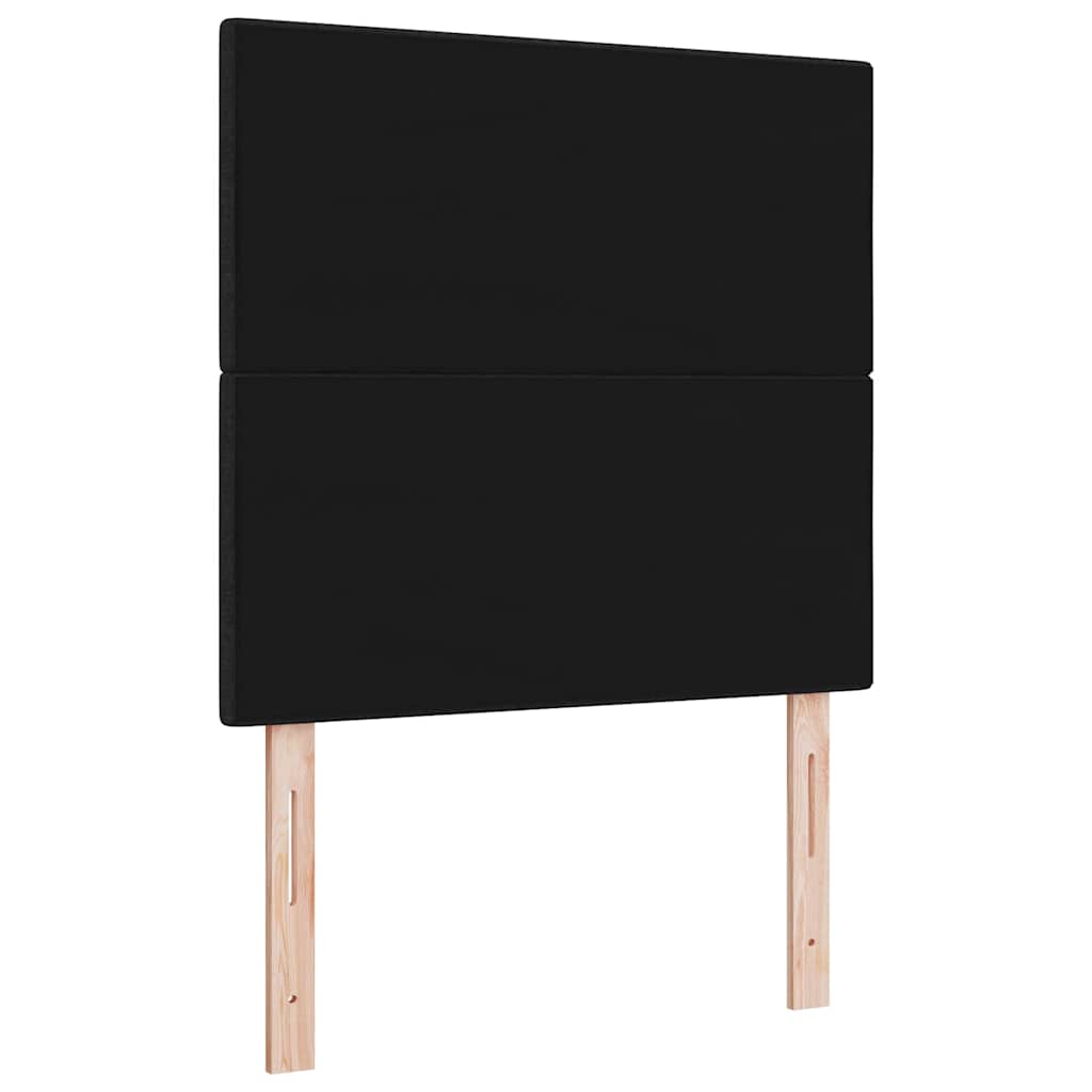 Höhenverstellbares Kopfteil mit Kopfteil Schwarz 90 cm Stoff