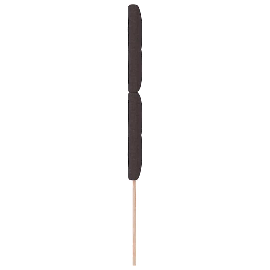 Höhenverstellbares Kopfteil Dunkelbraun 90 cm Stoff