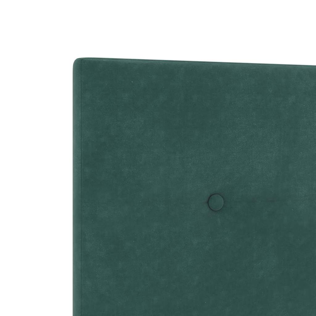 Kopfteil Dunkelgrün 90 cm Samt