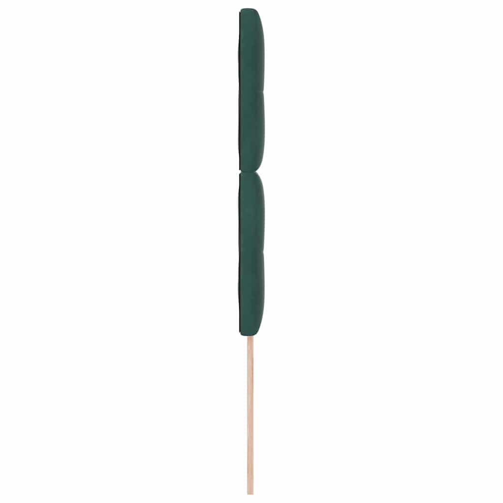 Kopfteil Dunkelgrün 90 cm Samt