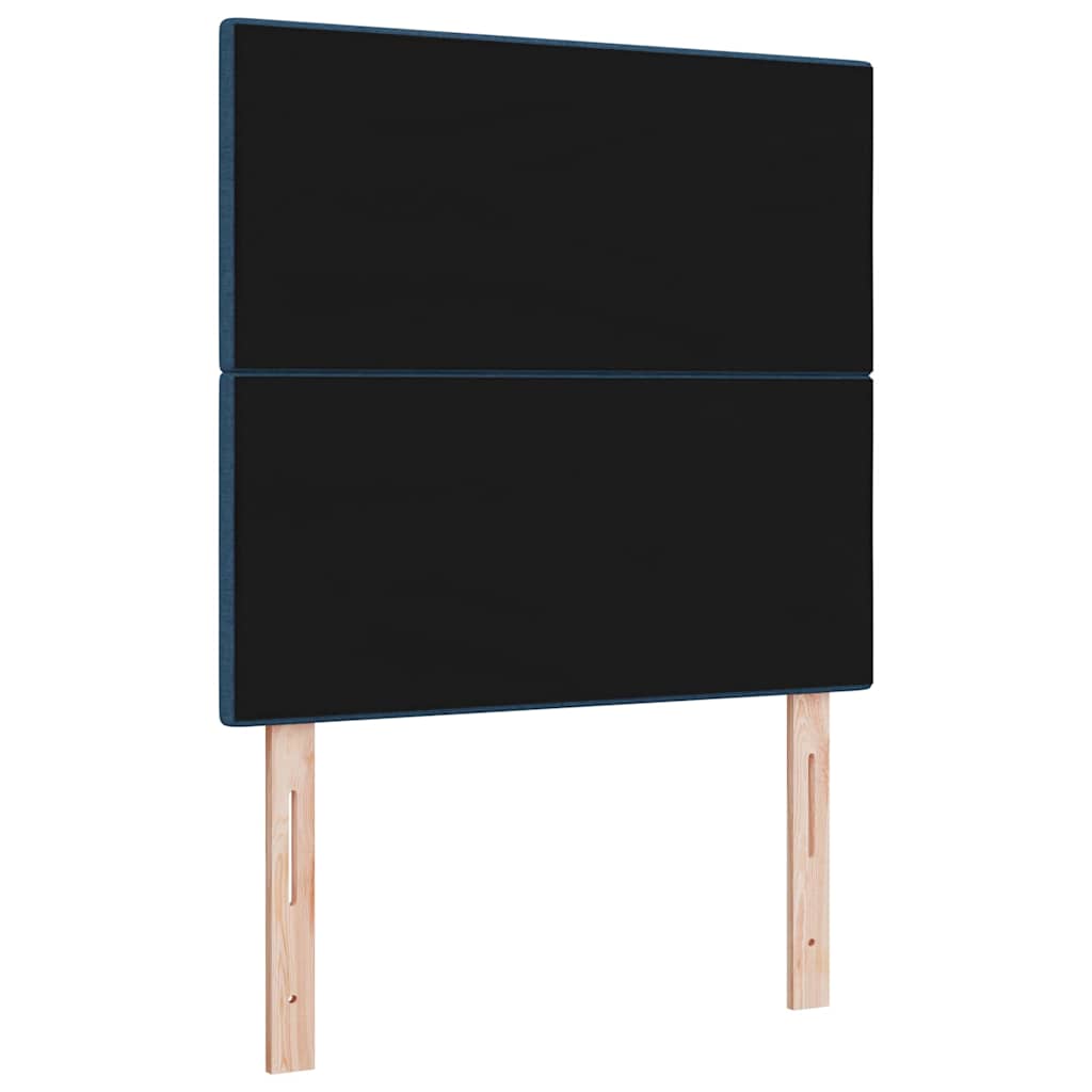 Höhenverstellbares Kopfteil mit Kopfteil Blau 100 cm Stoff