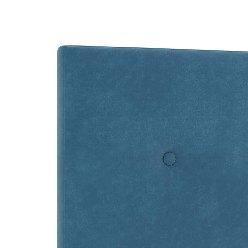 Kopfteil Dunkelblau 100 cm Samt