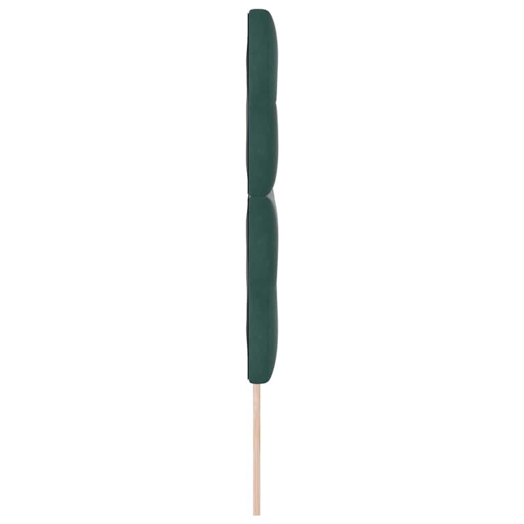 Kopfteil Dunkelgrün 144 cm Samt
