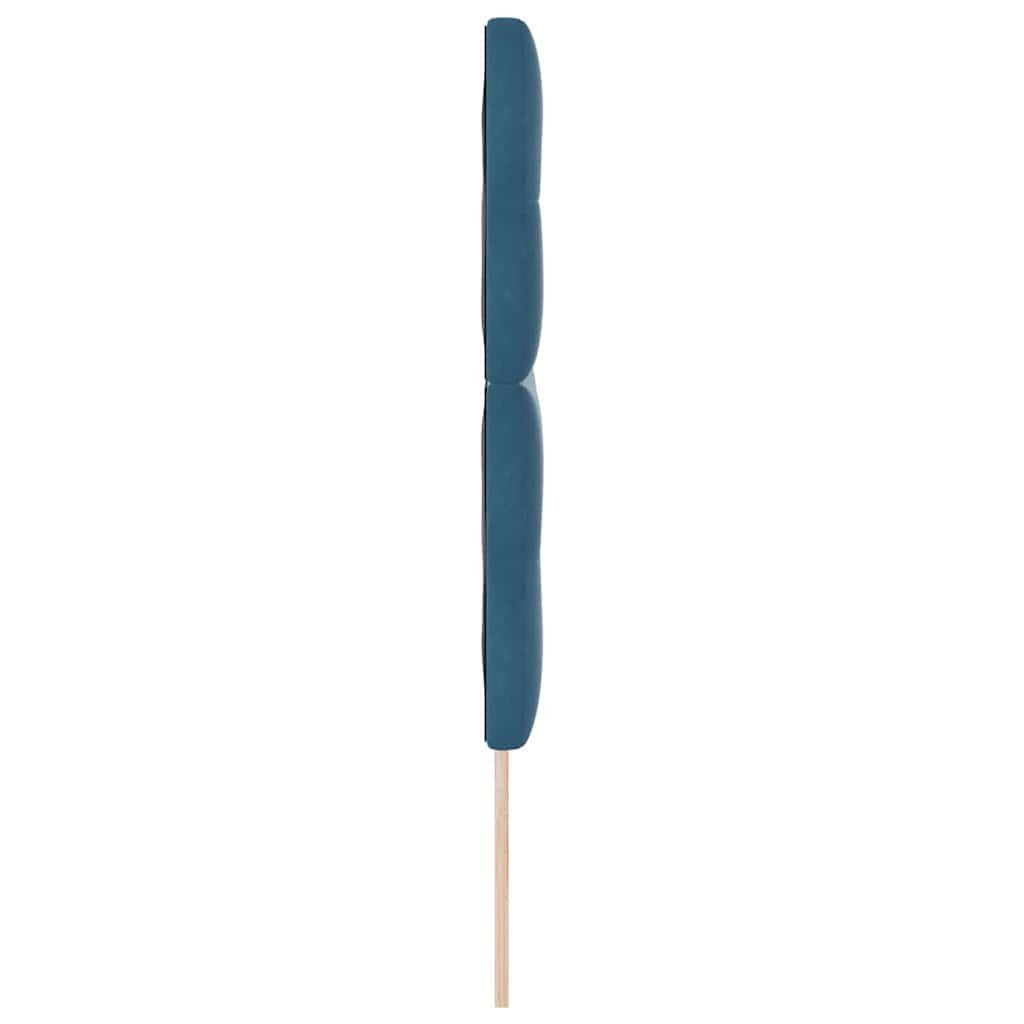 Kopfteil Dunkelblau 144 cm Samt