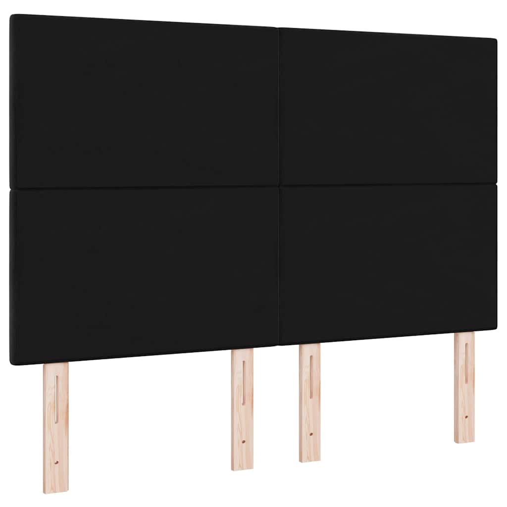 Kopfteil Schwarz 160 cm Samt