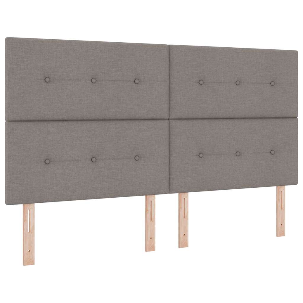 Höhenverstellbares Kopfteil mit Kopfteil Taupe 180 cm Stoff