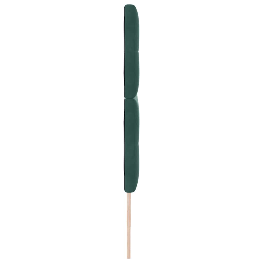 Kopfteil Dunkelgrün 180 cm Samt